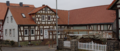 English: Half-timbered building in Windhausen In der Unteren Rabenau 1, Feldatal, Hesse, Germany