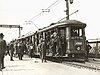 O-class trams used on the first crossing of the Sydney Harbour Bridge in 1932