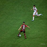 Diego celebra momento no Fla: Orgulhoso em vestir essa camisa - Coluna do  Fla