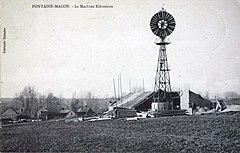 Fontaine-Mâcon, éolienne