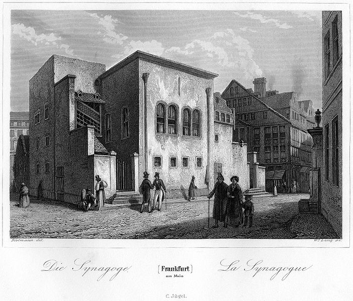 File:Frankfurt Am Main-Jakob Fuerchtegott Dielmann-FFMADIUSAAUNZ-012-Die Synagoge.jpg