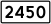 Fylkesvei 2450.svg