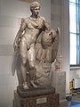 Ganymedes s orlom, rímska kópia gréckej sochy, 2. stor. po Kr., mramor