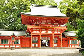 氷川神社楼門