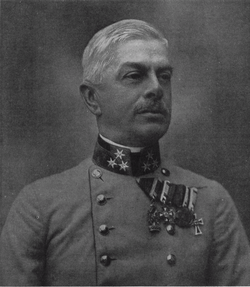 Stöger-Steiner gyalogsági tábornokként (Anton Huber fényképfelvétele, 1917 körül)