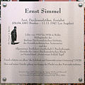 Ernst Simmel, Eichenallee 23, Berlin-Charlottenburg, Deutschland