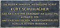 Kurt Schumacher, Schleusenbrücke, Berlin-Mitte, Deutschland