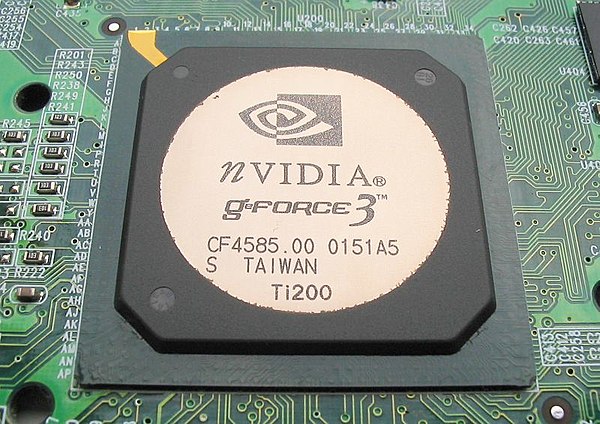 GeForce3 Ti 200 GPU