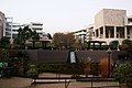 The Getty Center gardens in Los Angeles