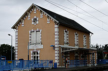 Gièvres station, i 2010.