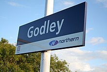 Sign at Godley Godleyrailsign.jpg