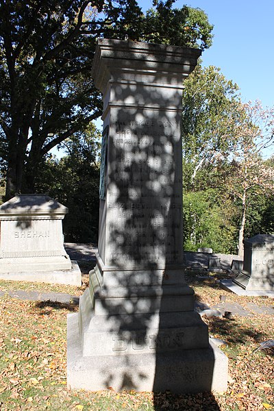 File:Grave of William McKee Dunn (1814-1887) and Elizabeth Lanier (1822-1910).jpg