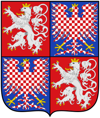 Description de l'image Greater arms of Bohemia and Moravia (1939-1945).svg.