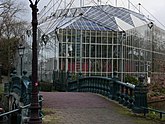 Greenhouse of the Botanical garden of Amsterdam city; free photo by Fons Heijnsbroek 04-2022