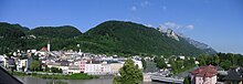 Hallein an der Salzach, mit Dürrnberg, Barmsteinen und Untersberg