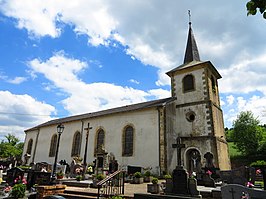 Kerk van Saint-Etienne / St.Stephan in Haute-Vigneulles / Oberfillen