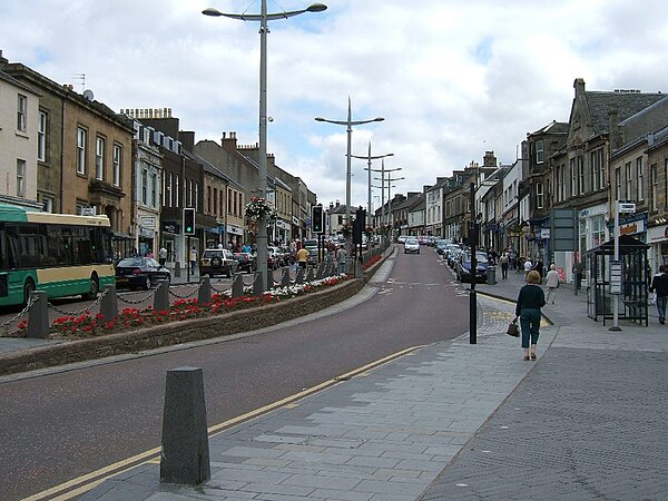 Lanark High Street, August 2006