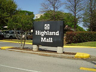 Highland Mall Shopping mall in Texas, United States