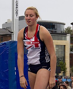 Holly Bleasdale la Great North Games 2011 în Gateshead, UK.jpg