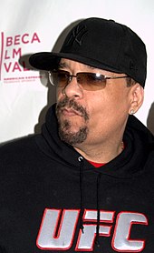 Ice-T at the 2009 Tribeca Film Festival for the premiere of Burning Down the House Ice-T at the 2009 Tribeca Film Festival 2.jpg