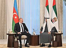 Ilham Aliyev met with the President of the United Arab Emirates, Sheikh Mohamed bin Zayed Al Nahyan 02.jpg