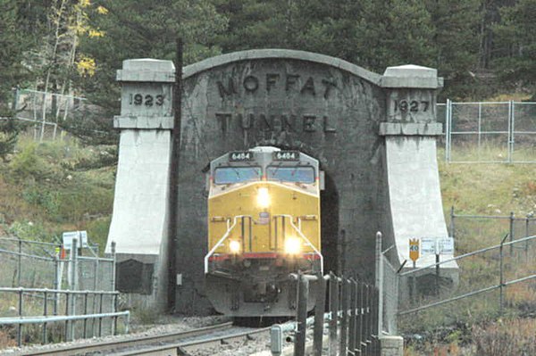 The western entrance to the tunnel