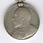 India General Service Medal 1909 Edward7