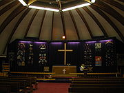 Interior of St. Jude's Cathedral in Iqaluit