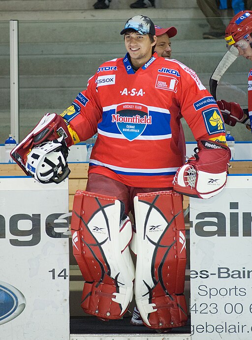 Jakub Kovář - Lausanne Hockey Club vs. HC České Budějovice, 27.08.2010