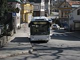 Čeština: Autobus v Janově nad Nisou. Okres Jablonec nad Nisou, Česká republika.