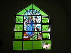 Stained glass window