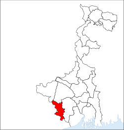 Jhargram District.svg