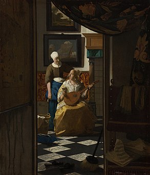 Johannes Vermeer - 'De liefdesbrief' - Google Art Project.jpg