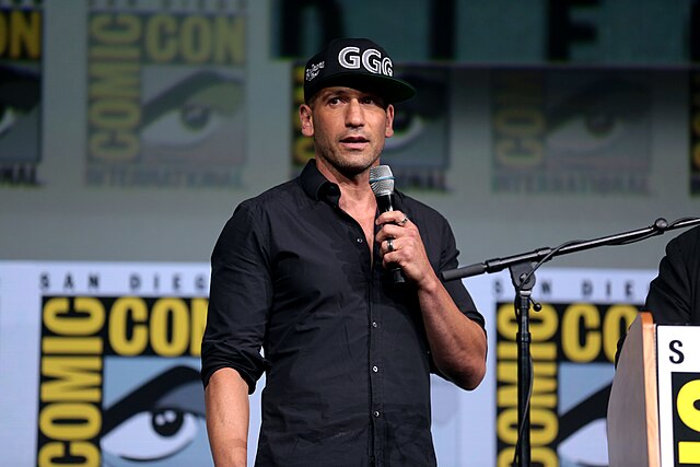 Bernthal promoting The Punisher at the 2017 San Diego Comic-Con