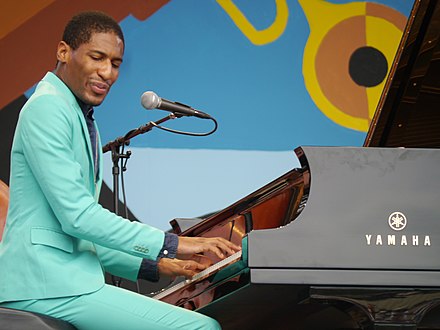 Batiste plays at the 2014 Monterey Jazz Festival