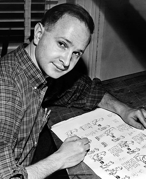 Feiffer proofing Sick Sick Sick in 1958