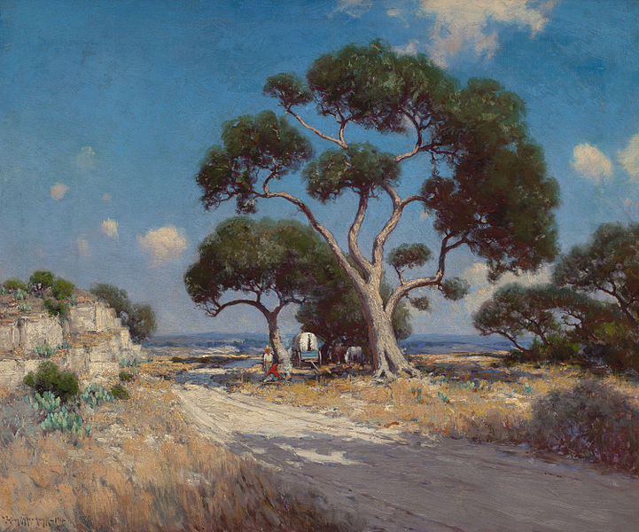 File:Julian Onderdonk - On the Old Blanco Road, Southwest Texas (1911).jpg