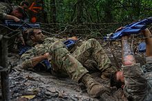French Army personnel training at the Jungle Warfare School in French Guiana Jungle Warfare School 160616-A-AR772-028.jpg