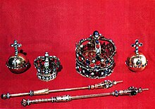 Silver regalia of King Augustus III of Poland and Queen Maria Josepha Koler Regalia of Augustus III and Maria Josepha.jpg