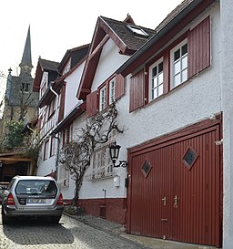 Sackgasse in Königstein im Taunus