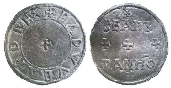 Silver penny of Edward the Elder