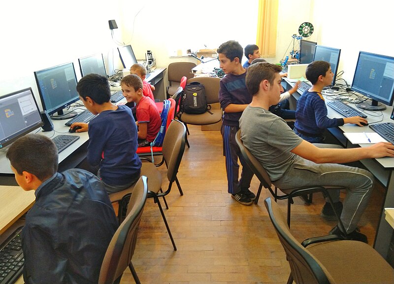 File:Karvachar Armath Lab at work.jpg