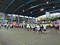 Keelung City Athletic Meeting teams on Pai Fu Junior High School playground before opening ceremony 20160521.jpg