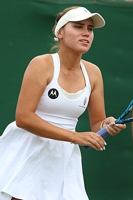 Sofia Keninová ve Wimbledonu 2023