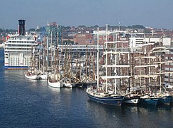 Großsegler im Kieler Hafen, 2006