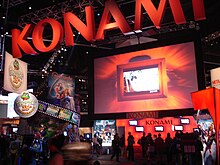 Konami America booth at E3 2006 Konami America booth, E3 20060511.jpg