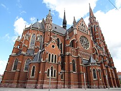 Co-cathedral in Osijek, Croatia
