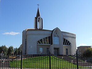 Catholic Church of the Immaculate Heart of the Blessed Virgin Mary in Kemerovo.
