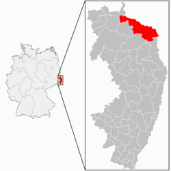 Krauschwitz - Carte