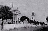Кроненталь, 1907 йыл. Католик һәм лютеран ғибәҙәтханалары